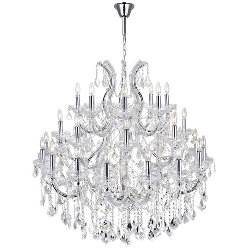 Maria Theresa 33 Light 42 inch Chrome Up Chandelier Ceiling Light